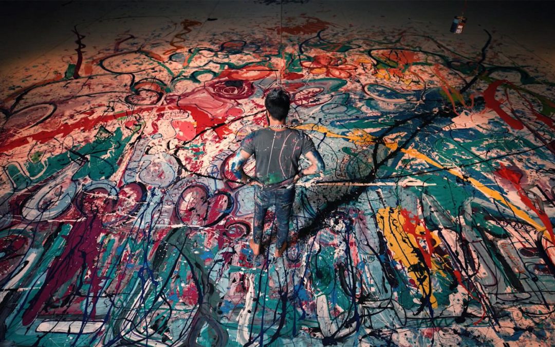 Il dipinto più grande del mondo è opera di Sacha Jafri